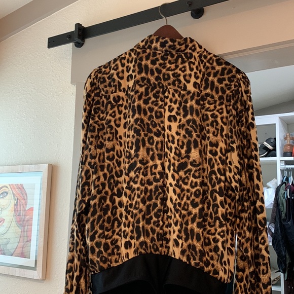 LPA long sleeve, cheetah print bodysuit - Picture 4 of 4